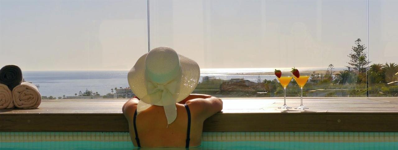 Luxury Villa Morelli With Seaview & Heated Pool Maspalomas  Exteriör bild